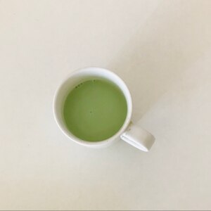 簡単抹茶ラテ